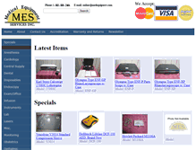 Tablet Screenshot of medequipserve.com